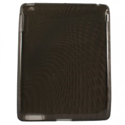 Apple Compatible Bubble Pattern TPU Cover - Smoked TPUIPAD2SMBB