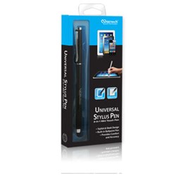 Naztech Universal Stylus Pen 2-in-1 Mini Touch Pen - Black 11676NZ