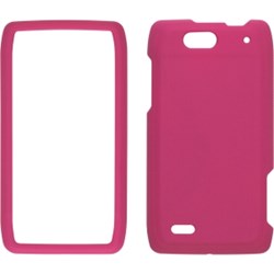 Motorola Compatible Soft Touch Snap-On Case - Plum Pink  308366