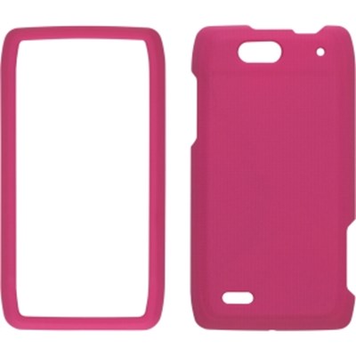 Motorola Compatible Soft Touch Snap-On Case - Plum Pink  308366
