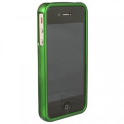 Apple Compatible Rubberized Protective Cover - Green 4SRUBGR