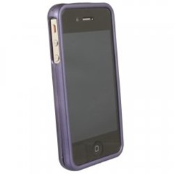 Apple Compatible Rubberized Protective Cover - Purple 4SRUBPU