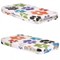 Apple Compatible Rubberized Protective Cover - Multicolor Paw Print 4SRUBPAW Image 3