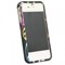 Apple Compatible Rubberized Protective Cover - Multicolor Peace Signs 4SRUBPEACEMULTI Image 2