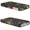 Apple Compatible Rubberized Protective Cover - Multicolor Peace Signs 4SRUBPEACEMULTI Image 3