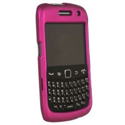Blackberry Compatible Rubberized Protective Cover - Dark Pink 9370RUBDKPK