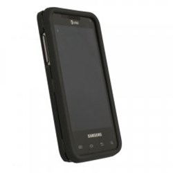 Samsung Compatible Rubberized Protective Cover - Solid Black CAPGLIDERUBBK