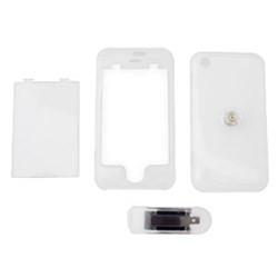 Apple Compatible Snap-on Cover - Transparent Clear  FS-IPHNSW-TCL