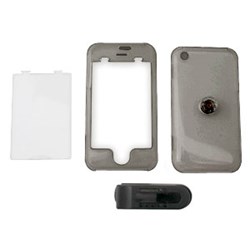 Apple Compatible Snap-on Cover - Transparent Smoke FS-IPHNSW-TSM