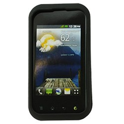 LG Compatible Rubberized Snap-on Cover - Black FS-LGC800-RBK