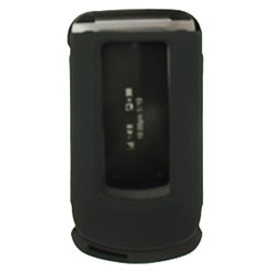 Motorola Compatible Rubberized Snap-on Cover - Black FS-MOI412-RBK