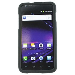 Samsung Compatible Rubberized Snap-on Cover - Black FS-SAI727-RBK