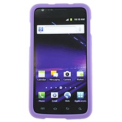 Samsung Compatible Rubberized Snap-on Cover - Purple FS-SAI727-RPP