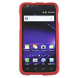 Samsung Compatible Rubberized Snap-on Cover - Red FS-SAI727-RRD