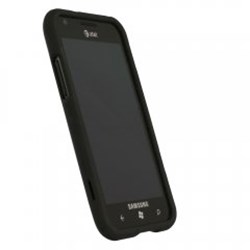 Samsung Compatible Rubberized Protective Cover - Black I937RUBBK