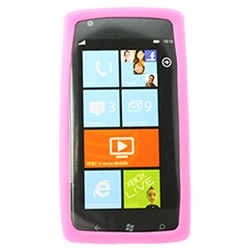 Samsung Compatible Silicone Skin Cover - Pink ILS-SAI677-PI