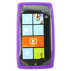 Samsung Compatible Silicone Skin Cover - Purple ILS-SAI677-PP