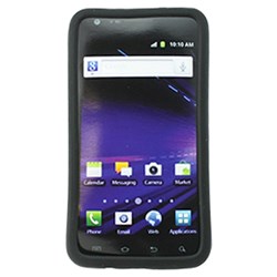 Samsung Compatible Silicone Skin Cover - Black ILS-SAI727-BK