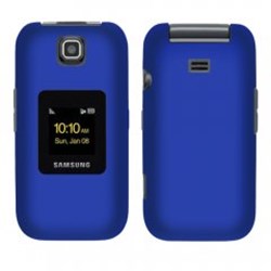 Samsung Compatible Rubberized Protective Cover - Dark Blue M370RUBDKBL