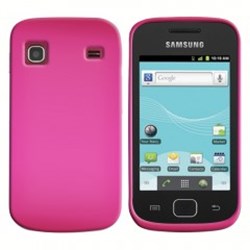 Samsung Compatible Rubberized Protective Cover - Dark Pink REPPRUBDKPK