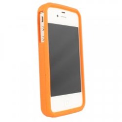 Apple Compatible Silicone Gel Cover - Orange SIL4SOR