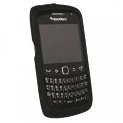 Blackberry Compatible Silicone Gel Cover - Black SIL9370BK