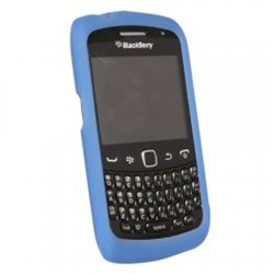 Blackberry Compatible Silicone Gel Cover - Dark Blue SIL9370DKBL