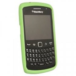 Blackberry Compatible Silicone Gel Cover - Green SIL9370GR