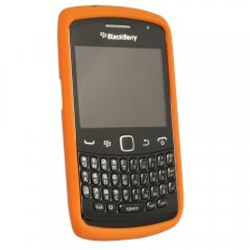 Blackberry Compatible Silicone Gel Cover - Orange SIL9370OR