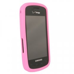 Samsung Compatible Silicone Gel Cover - Dark Pink SILILLUSIONDKPK