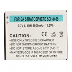 Samsung Compatible Li-ion Extended Battery with XT Battery Door  SPLITSTRATOSXT