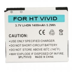HTC Compatible 1400 mAh Lithium Battery  SPLITVIVID