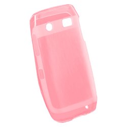 Blackberry Compatible Crystal Skin TPU Cover - Pink  TPU-BB9100-PI