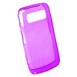 Samsung Compatible Crystal Skin TPU Cover - Purple  TPU-SAI225-PP