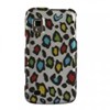 Rubberized Protective Case - Rainbow Leopard