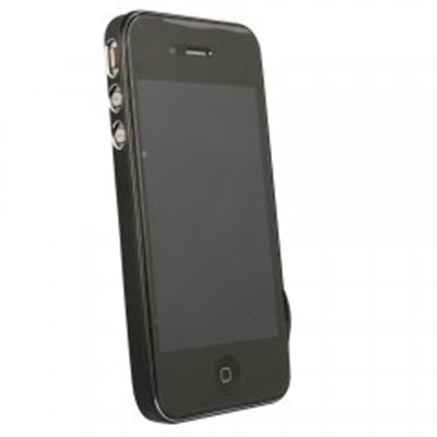 Apple Compatible Lightweight Aluminum Bumper - Black  ALBUMP4SBK