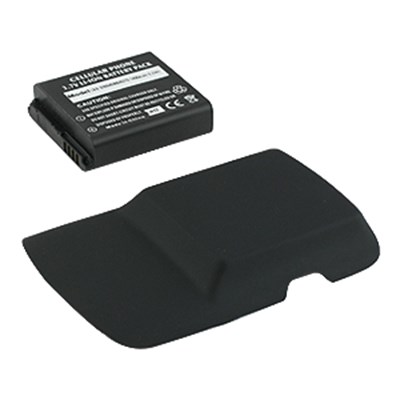 Blackberry Compatible Extended Battery with Door and Adapter  B4-BB9370-XT-BK