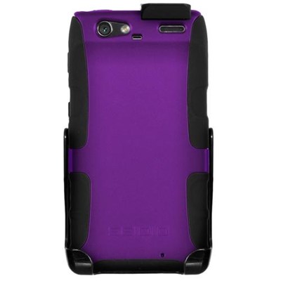 Motorola Compatible Seidio Active Combo Case and Holster - Amethyst BD2-HK3MTRZ-PR