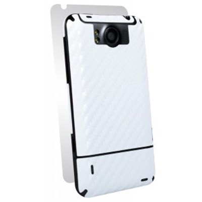 HTC Compatible Carbon Fiber Armor Full Body - White  BZ-ACWTN-1111