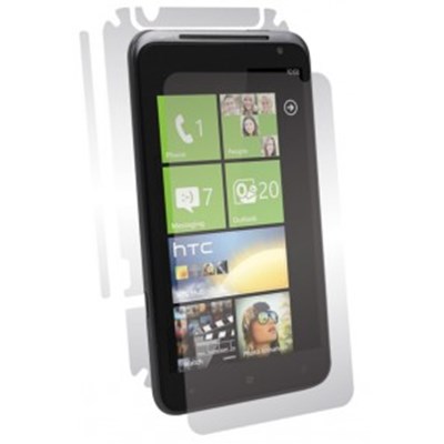 HTC Compatible UltraTough Clear Skins Full Body - Wet Apply  BZ-BHTN-1111