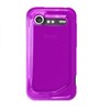 HTC Compatible Qmadix Flex Gel - Purple FGHTC6350PRO Image 1