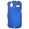 HTC Compatible Rubberized Snap-on Cover - Blue FS-HTPH85110-RBU Image 1