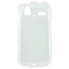 HTC Compatible Rubberized Snap-on Cover - clear FS-HTPH85110-TCL Image 1