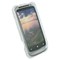HTC Compatible Rubberized Snap-on Cover - clear FS-HTPI06110-TCL Image 2