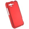 HTC Compatible Rubberized Snap-on Cover - Red FS-HTPI46110-RRD Image 3
