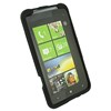 HTC Compatible Rubberized Snap-on Cover - Black FS-HTX310E-RBK Image 2