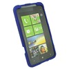 HTC Compatible Rubberized Snap-on Cover - Blue FS-HTX310E-RBU Image 2