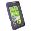 HTC Compatible Rubberized Snap-on Cover - Purple FS-HTX310E-RPP Image 2