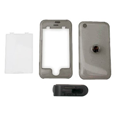 Apple Compatible Snap-on Cover - Transparent Smoke FS-IPHNSW-TSM