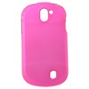 LG Compatible Rubberized Snap-on Cover - Pink FS-LGC729-RPI Image 1